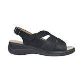 SANDALIAS PASSER NEGRO CASUAL MUJER | 020 PASSER 35 CL / 23.3 CM - CalzadosPaola