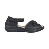SANDALIAS PASSER NEGRO CASUAL MUJER | 027 PASSER 35 CL / 23.3 CM - CalzadosPaola