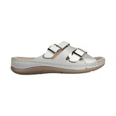 SANDALIAS PASSER PLATEADO MUJER | 009 PASSER 36 CL / 24 CM - CalzadosPaola