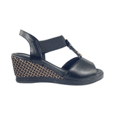 SANDALIAS PICCADILLY NEGRO CASUAL MUJER VU4688T PICADELLY 34 - CalzadosPaola