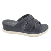 SANDALIAS POLICE BLACK PO - POS25B056 POLICE 35 - CalzadosPaola