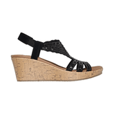 SANDALIAS SKECHERS BEVERLEE DAZZLING CHARM MUJER | 119588 - BLK SKECHERS 35 - CalzadosPaola