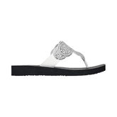 SANDALIAS SKECHERS GLAMOUR MUJER 120050 - WHT SKECHERS 35 - CalzadosPaola