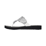 SANDALIAS SKECHERS GLAMOUR MUJER 120050 - WHT SKECHERS 35 - CalzadosPaola
