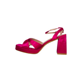 SANDALIAS DE FIESTA HUALUNAOTE FUCSIA | T2132