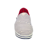 ALPARGATA WISDOM LINEAS AZULES MUJER | W-010