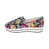 ALPARGATAS WISDOM FLOREADO PURPLE MUJER | W-010