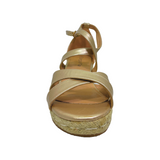 SANDALIA DE FIESTA BEGOÑA GOLD | XGW555S24