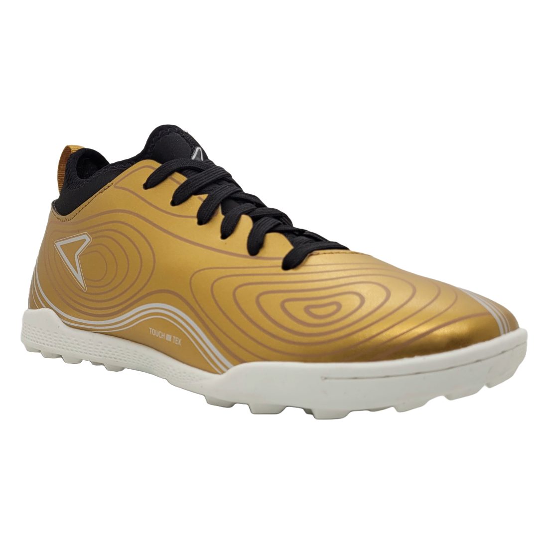 ZAPATILLAS BABY FÚTBOL POWER SHIELD DORADAS (JUVENIL) | 481 - 8402 POWER 38 - CalzadosPaola