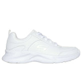 ZAPATILLAS ESCOLARES BLANCAS JUVENIL SKECHERS DYNAMATIC | 302630L - WHT SKECHERS 34 - CalzadosPaola