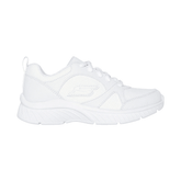 ZAPATILLAS ESCOLARES BLANCAS JUVENIL SKECHERS MICROSPEC PLUS | 302636L - WHT SKECHERS 34 - CalzadosPaola
