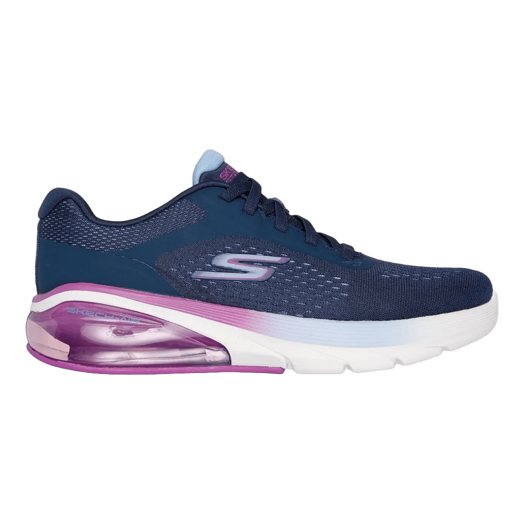 ZAPATILLAS SKECHERS GO WALK AIR 3.0 AZUL MARINO (MUJER) | 124375 - NVPR SKECHERS 36 - CalzadosPaola