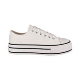 ZAPATILLAS URBANAS ALQUIMIA BLANCO MUJER 5834 ALQUIMIA 35 - CalzadosPaola