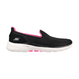 ZAPATILLAS URBANAS SKECHERS GO WALK 6 BIG SPLASH MUJER | 124508 - BKHP SKECHERS 35 - CalzadosPaola