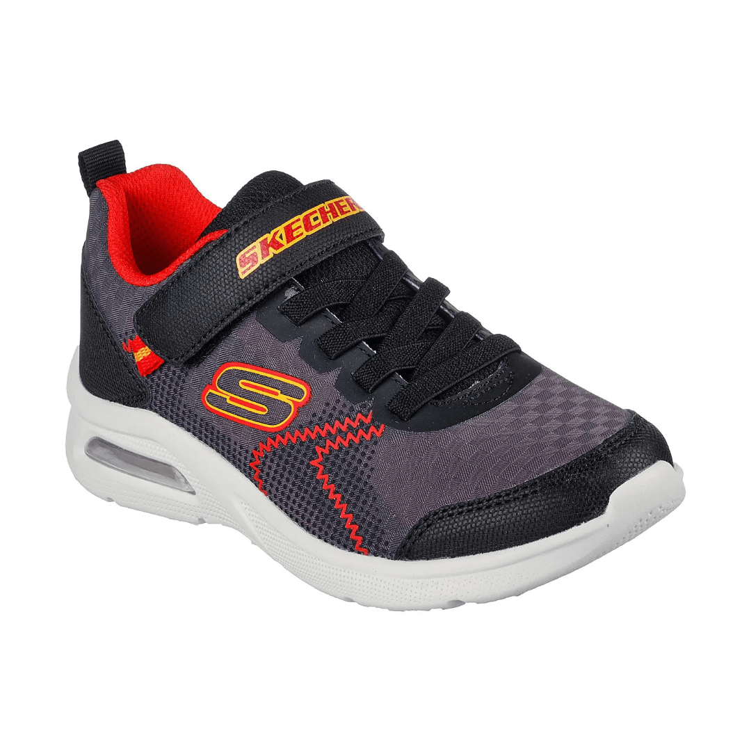 ZAPATILLAS URBANAS SKECHERS MICROSPEC MAX INFANTIL | 403799L - CCBK SKECHERS 26 - CalzadosPaola