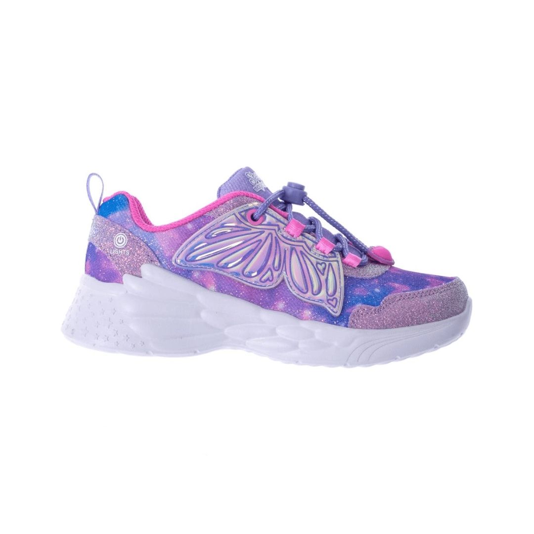 ZAPATILLAS URBANAS SKECHERS S - LIGHTS DREAM RACER INFANTIL | 303055L - LVPK SKECHERS 26 - CalzadosPaola