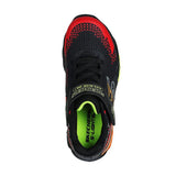 ZAPATILLAS URBANAS SKECHERS S - LIGHTS FLEX GLOW BOLT INFANTIL | 400138L - BKRD SKECHERS 33 - CalzadosPaola