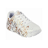 ZAPATILLAS URBANAS SKECHERS UNO METALLIC LOVE INFANTIL | 314067L - WTGD SKECHERS 38 - CalzadosPaola