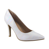 Zapato Stilleto Chalada White 5 - CLORA - 60 CHALADA 39 - CalzadosPaola
