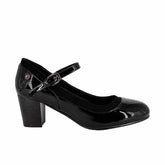 ZAPATOS ALQUIMIA 35/40 DE CUECA NEGRO CHAROL 3368 - 20 ALQUIMIA 35 - CalzadosPaola