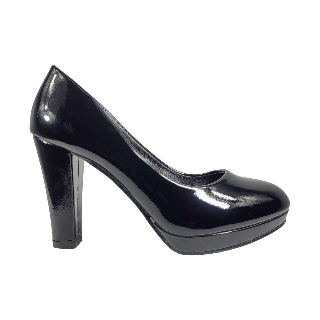 ZAPATOS CASUALES BONNY FRANCO NEGRO CHAROL MUJER | 403 - 0343 BONNY FRANCO 35 - CalzadosPaola