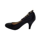 Zapatos Celina Negro PM7041 CELINA RIGIO 40 - CalzadosPaola