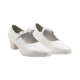 ZAPATOS DE CUECA ALQUIMIA BLANCO CHAROL MUJER |3073 ALQUIMIA 26 - CalzadosPaola