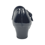 ZAPATOS DE CUECA ALQUIMIA NEGRO CHAROL INFANTIL 2334 - 20 ALQUIMIA 33 - CalzadosPaola