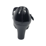 ZAPATOS DE CUECA ALQUIMIA NEGRO CHAROL MUJER | 3334 - 20 ALQUIMIA 36 - CalzadosPaola