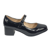 ZAPATOS DE CUECA MD NEGRO CHAROL MUJER 5R03 - 1A MD 37 - CalzadosPaola