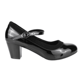 ZAPATOS FORMALES NEW WALK NEGRO CHAROL | FC1412 - 90CH NEW WALK 35 - CalzadosPaola