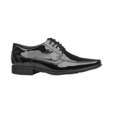 ZAPATOS FORMALES PEGADA NEGRO CHAROL DE HOMBRE 126502 - 03 PEGADA 39 - CalzadosPaola