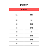 ZAPATOS PASSER NEGRO 919 PASSER 44 - CalzadosPaola