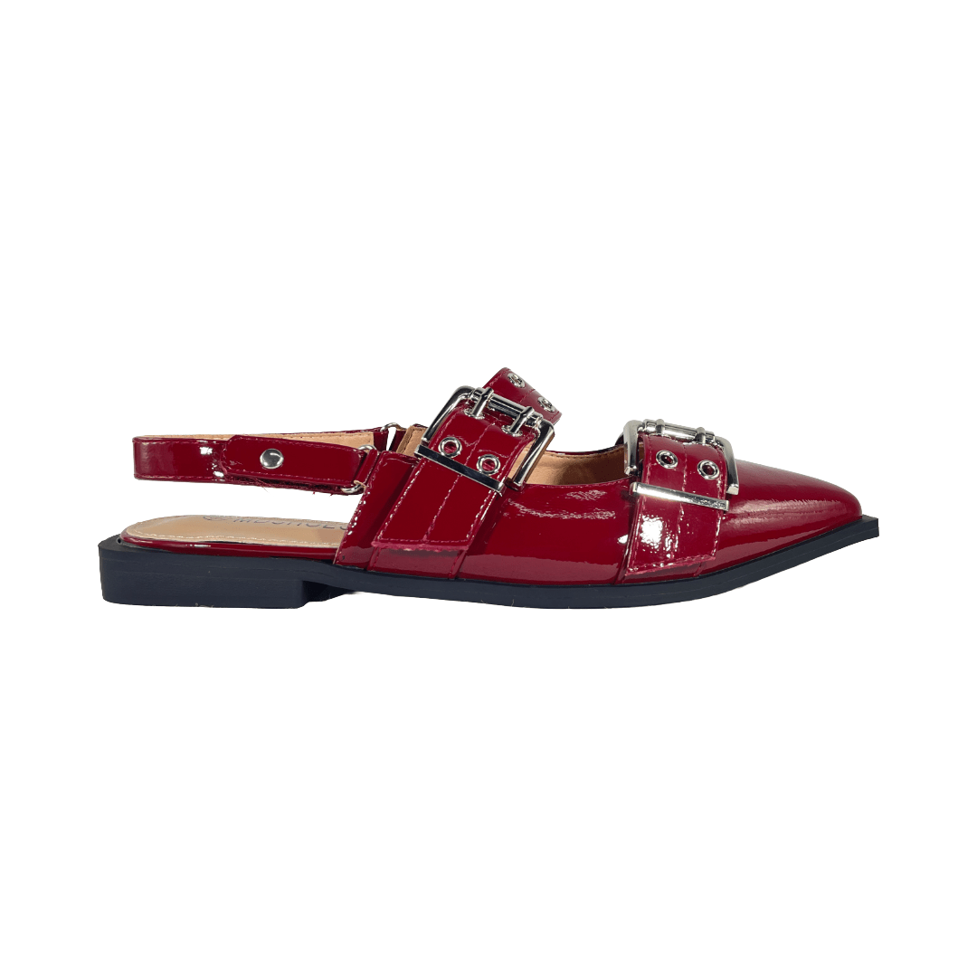 ZAPATOS TIPO PUNTILLA FORMAL MD BURDEO MUJER 5K03 - 20 MD 35 - CalzadosPaola