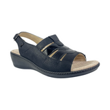 SANDALIAS PASSER NEGRO MUJER | 019-02
