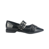 BALLERINA CHALADA NEGRO | 11-SLIK-2