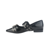 BALLERINA CHALADA NEGRO | 11-SLIK-2