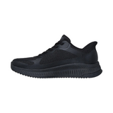 ZAPATILLAS URBANAS SKECHERS SLIP-INS BOBS SQUAD 4 MUJER | 117624-BBK