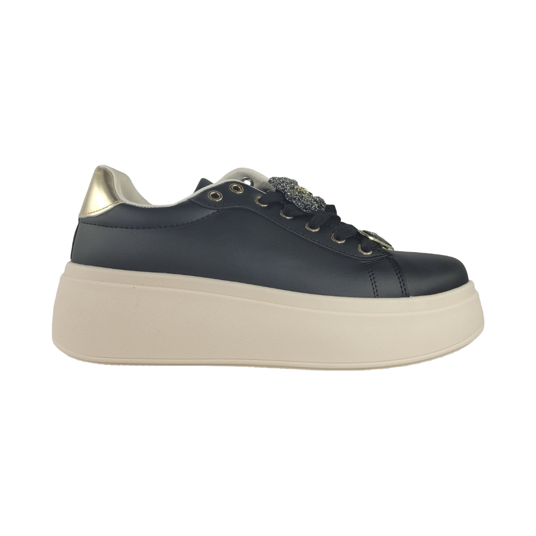 ZAPATILLAS URBANAS SONG YUN NEGRO CASUAL MUJER S408B1030-L