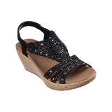 SANDALIAS SKECHERS BEVERLEE DAZZLING CHARM MUJER | 119588-BLK