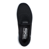 ZAPATILLAS SKECHERS SLIP-INS: GO WALK YAEL NEGRAS (MUJER) | 124848-BKMT