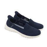 ZAPATILLAS SKECHERS SLIP- INS ON THE GO FLEX CAMELLIA AZUL MARINO (MUJER) | 138181-NVY