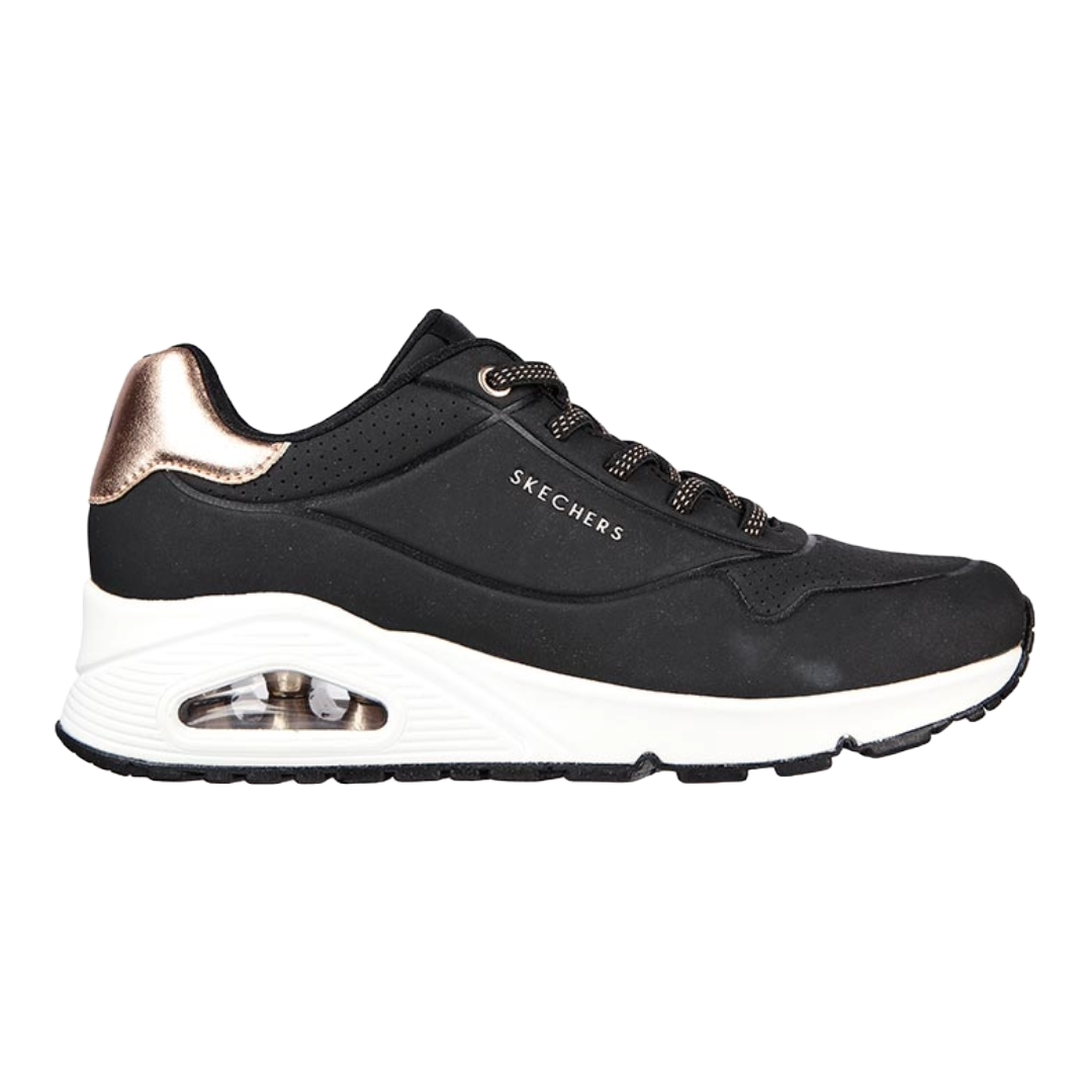 ZAPATILLAS URBANAS SKECHERS UNO MUJER | 155196-BLK