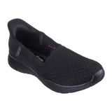 ZAPATILLAS SKECHERS SLIP-INS SEAGER BELIEVE IT NEGRAS (MUJER) | 158980-BBK