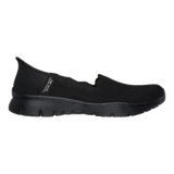 ZAPATILLAS SKECHERS SLIP-INS SEAGER BELIEVE IT NEGRAS (MUJER) | 158980-BBK