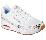 SKECHERS UNO LOVE JGOLDCROWN | 177917-WMLT