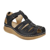 SANDALIA NEW WALK GAIA CONFORT NEGRA | 56267-6-90