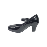 ZAPATOS DE CUECA THUNDER BLUE NEGRO CHAROL MUJER  2023-1