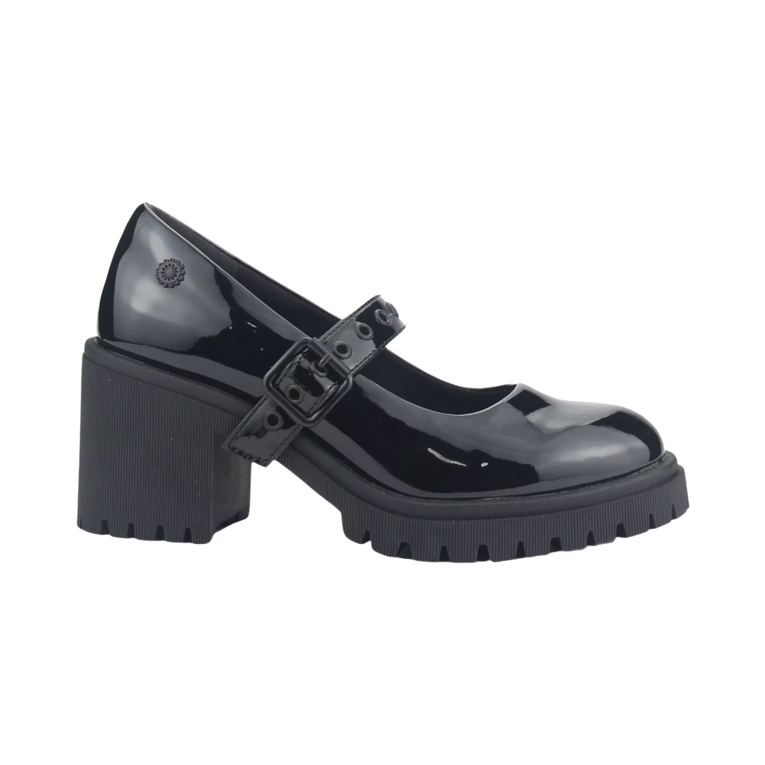 ZAPATOS CHALADA NEGRO CHAROL MUJER 1-JORDI-2