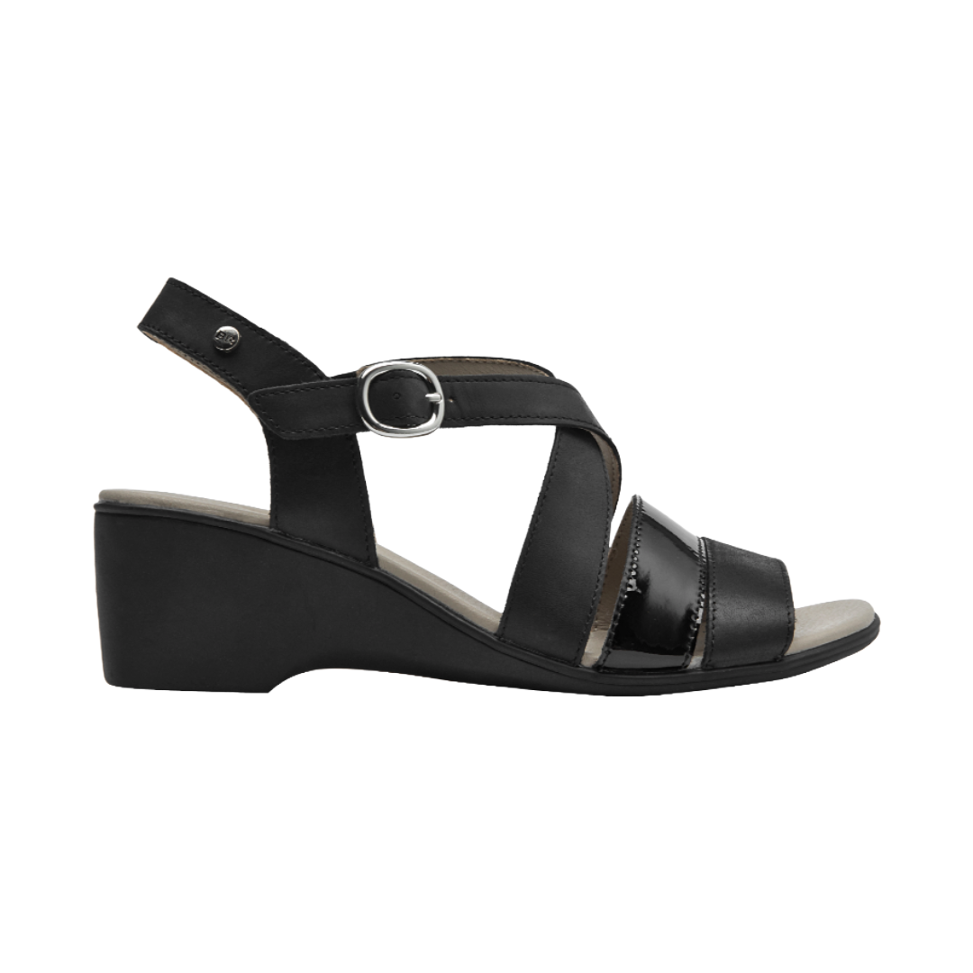 SANDALIAS BRUNO ROSSI NEGRO MUJER BRM0010